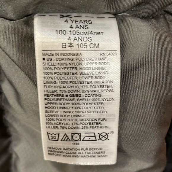 GAP 75% Down snorkel parka - Picture 8 of 8